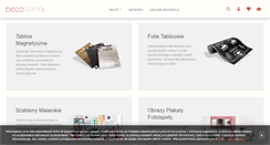 Desktop Screenshot of deco-strefa.com.pl